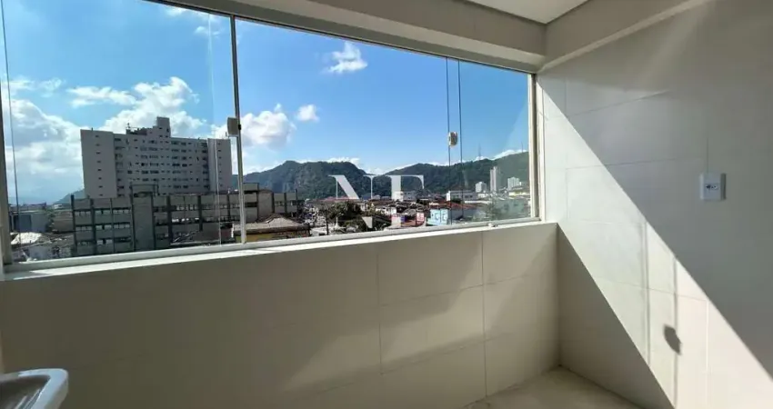 Apartamento para venda em são vicente, vila cascatinha, 1 dormitório, 1 suíte, 2 banheiros, 1 vaga