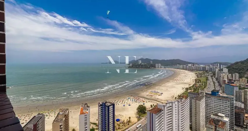 Cobertura para venda em santos, josé menino, 4 dormitórios, 3 suítes, 5 banheiros, 3 vagas