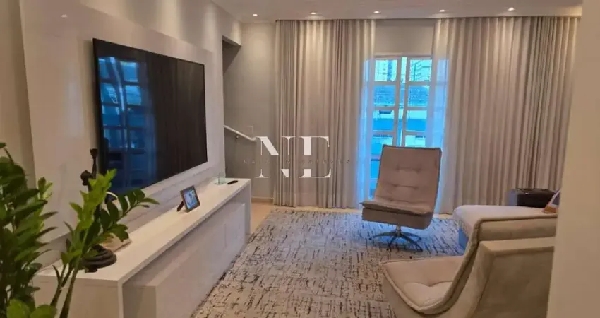 Casa sobreposta para venda em santos, aparecida, 3 dormitórios, 1 suíte, 4 banheiros, 2 vagas