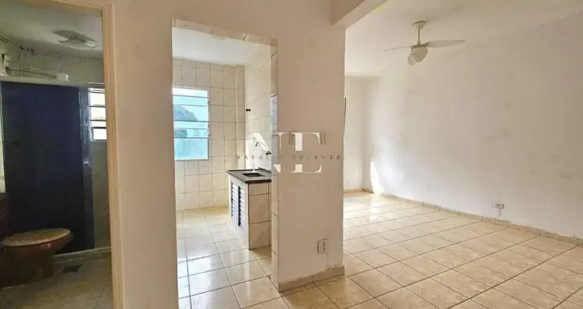 Apartamento para venda em santos, josé menino, 1 dormitório, 1 banheiro, 1 vaga