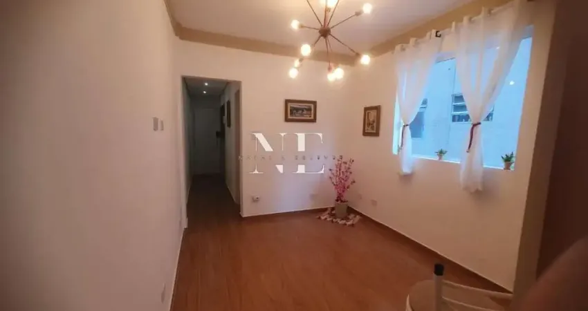 Apartamento para venda em santos, gonzaga, 1 dormitório, 1 banheiro, 1 vaga