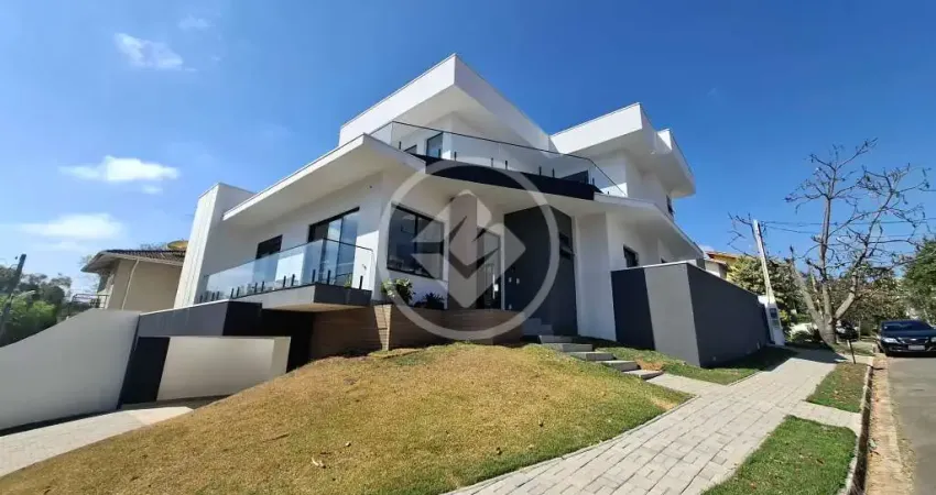 Casa nova e super moderna no condomínio terras de são francisco com 4 dormitórios e vista permanente – vinhedo codigo: 143449