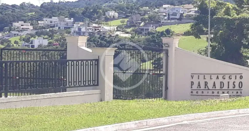 Terreno plano á venda no condomínio residencial villaggio paradiso de itatiba sp. codigo: 113203