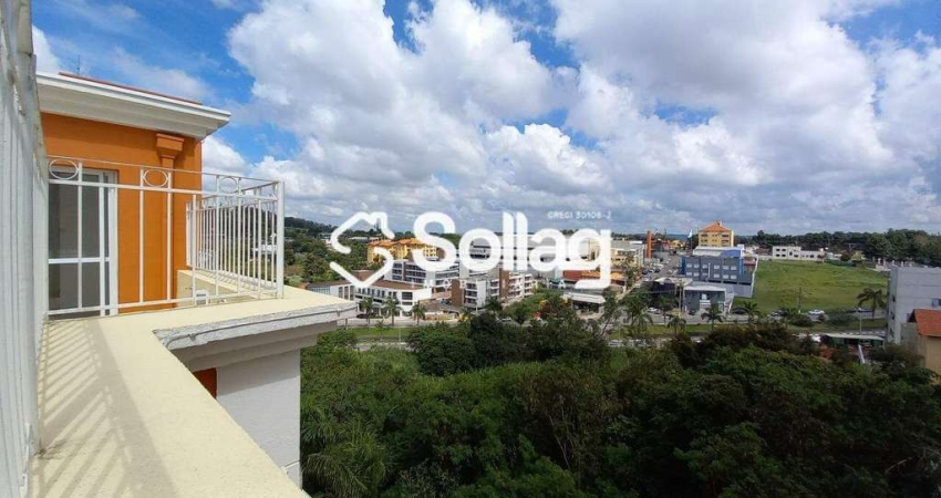 Vista sensacional da cobertura triplex no Edifício Roma em Vinhedo .