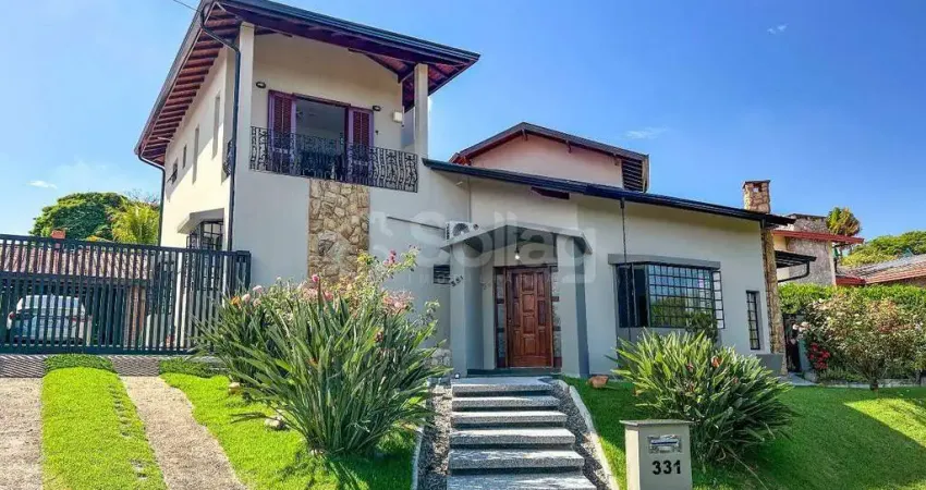 Casa para alugar semi mobiliada com 4 quartos sendo 2 suítes no Condomínio Estancia Marambaia, Vinhedo/SP.