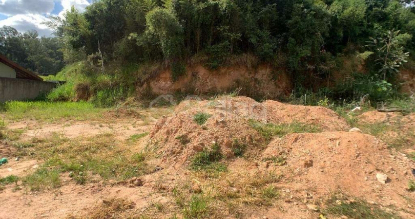 Terreno á venda no bairro Parque dos Pinheiros em Vinhedo, interior de São Paulo.