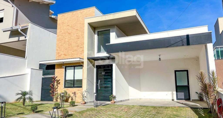 Casa térrea em condomínio a venda em exclusividade com três suítes no Condomínio Terras de São Francisco em Vinhedo.