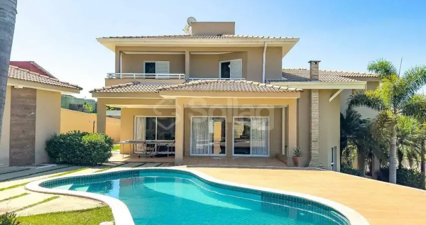 Casa em condomínio à venda de esquina, porteira fechada; com quatro dormitórios e lazer privativo no condomínio terras de santa teresa - itupeva/sp