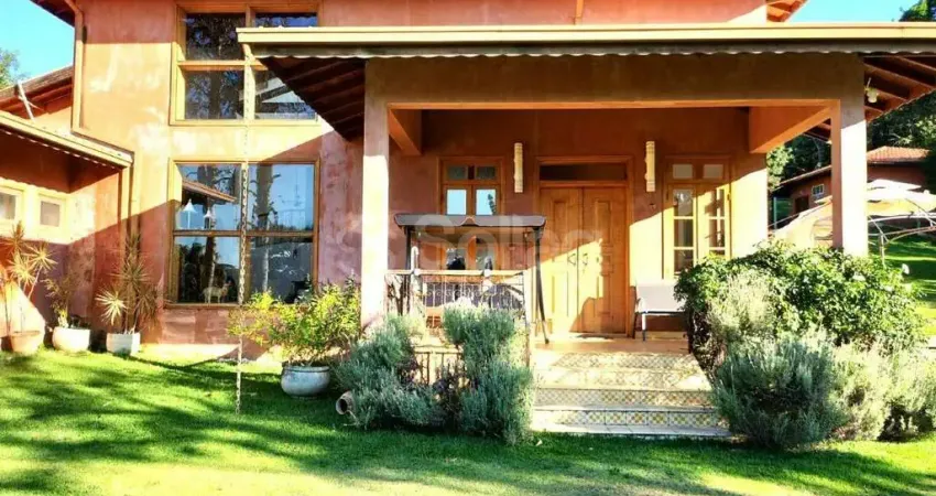 Casa em condomínio à venda, 6 suítes, 6 vagas, condomínio vale da santa fé - vinhedo/sp