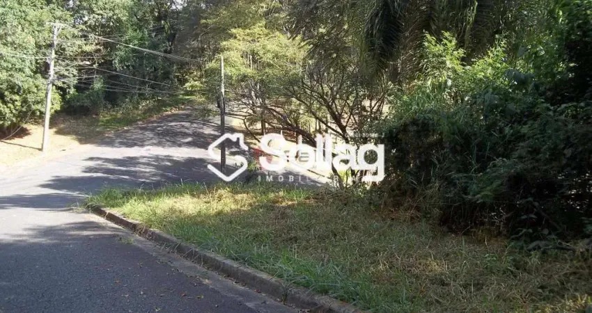 Terreno a venda no condomínio estância marambaia em vinhedo, interior de são paulo.