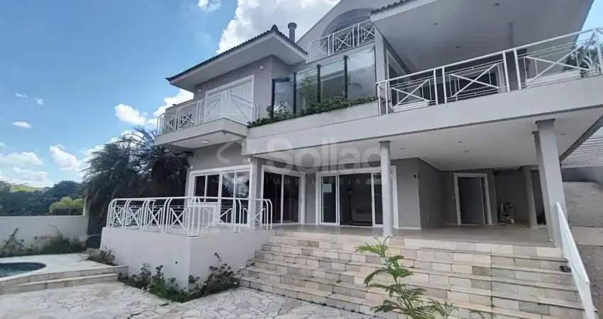 Casa para alugar em Vinhedo com 4 quartos sendo 2 suítes com vista para lago no Condomínio Marambaia -Vinhedo