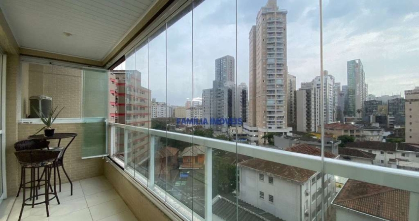 Apartamento com 2 quartos à venda na Rua Euclides da Cunha, --, Gonzaga, Santos