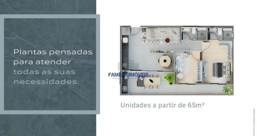 Apartamento com 2 quartos à venda na Almirante Moraes Rego, --, Ponta da Praia, Santos