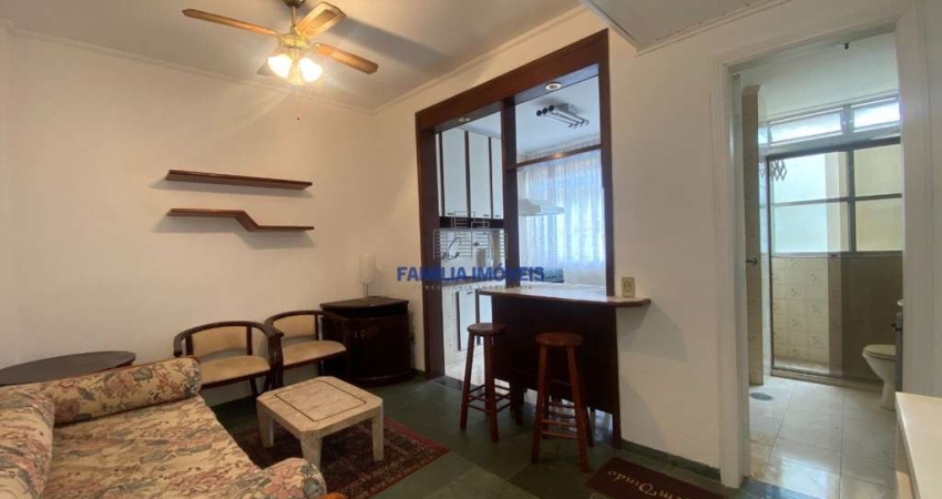 Apartamento com 1 quarto para alugar na Doutor Galeão Carvalhal, --, Gonzaga, Santos