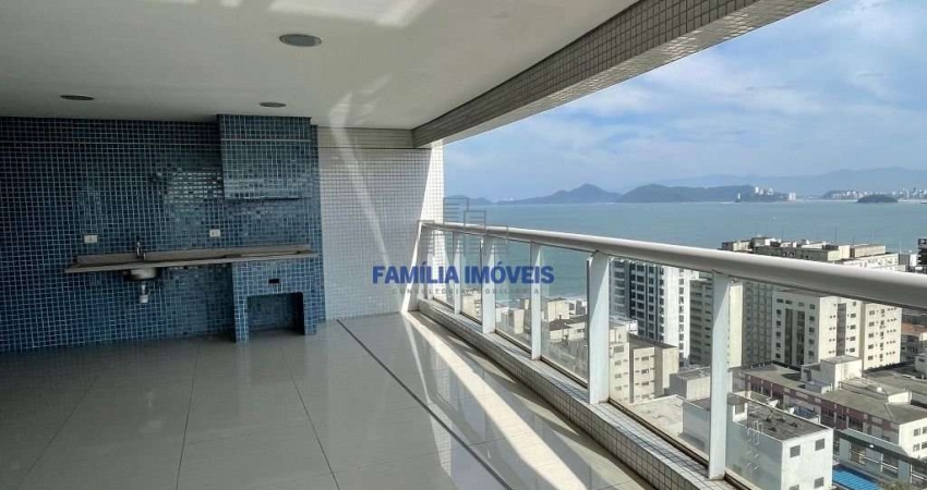 Apartamento com 4 quartos à venda na Rua General Rondon, --, Aparecida, Santos