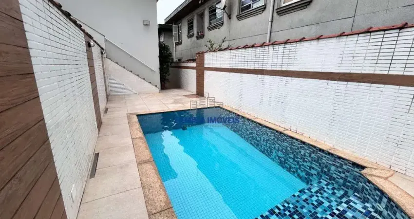 Casa em condomínio fechado com 3 quartos para alugar na Dom Lara, --, Boqueirão, Santos