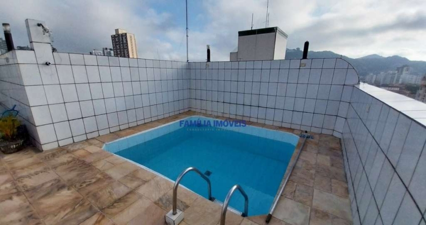 Cobertura com 3 quartos à venda na Rua Visconde de Cayru, --, Campo Grande, Santos