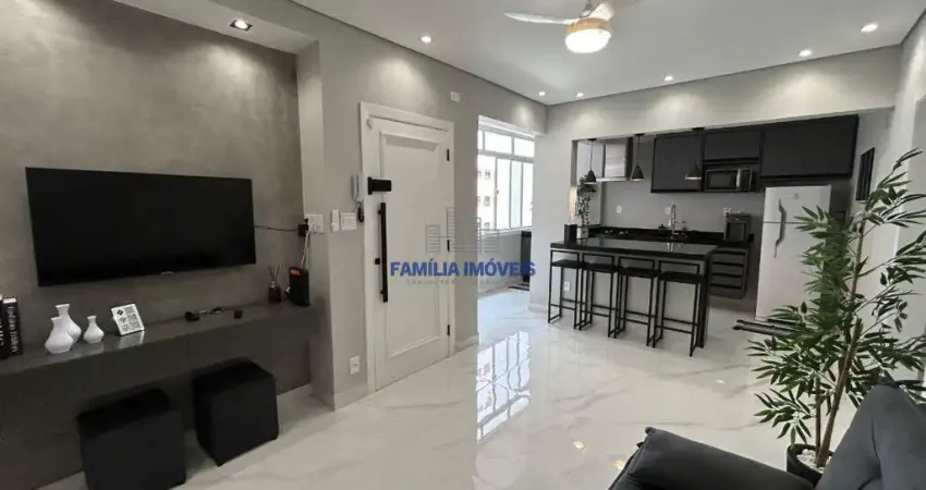Apartamento com 2 quartos à venda na Rua Marcílio Dias, --, Gonzaga, Santos