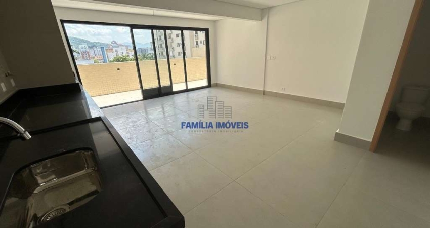 Apartamento com 2 quartos à venda na Avenida Barão de Penedo, --, José Menino, Santos