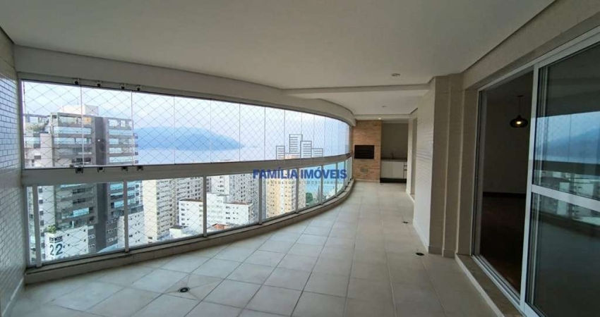 Apartamento com 4 quartos à venda na Dr Epitacio Pessoa, --, Embaré, Santos