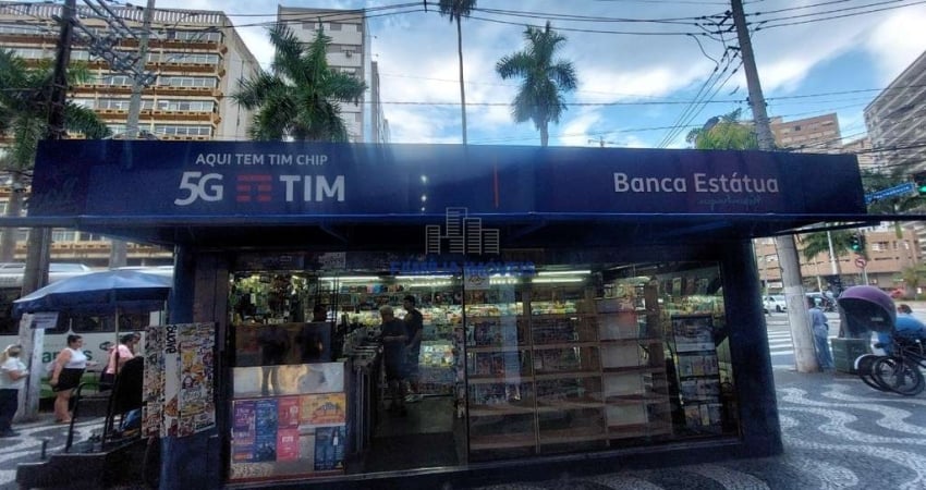 Ponto comercial à venda na Avenida Ana Costa, --, Gonzaga, Santos
