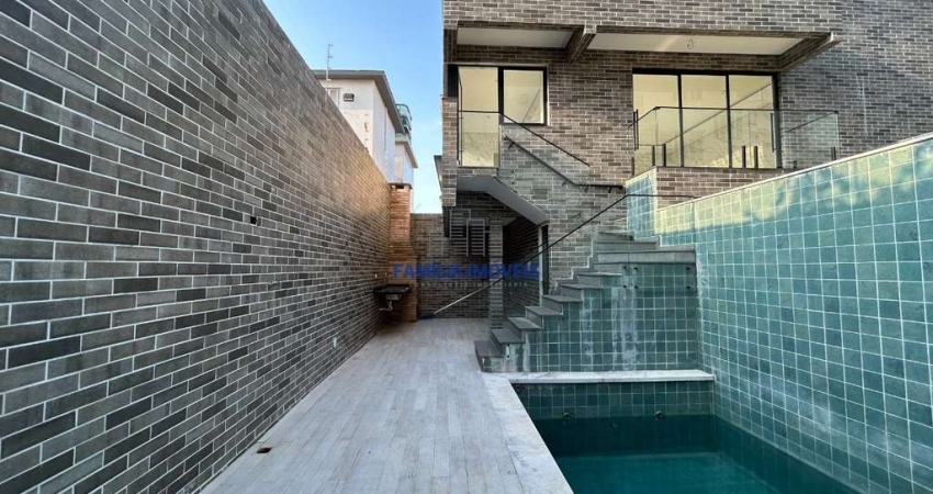 Casa em condomínio fechado com 3 quartos à venda na Delphin Moreira, --, Embaré, Santos