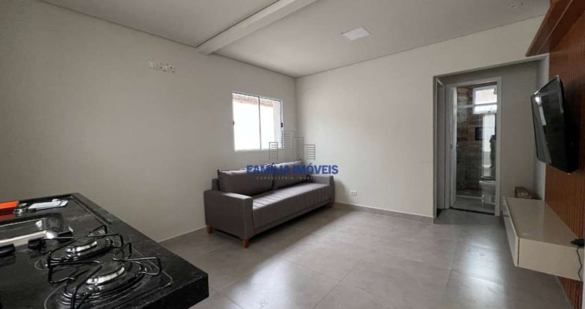 Casa em condomínio fechado com 1 quarto para alugar na Rua Joaquim Távora, --, Marapé, Santos