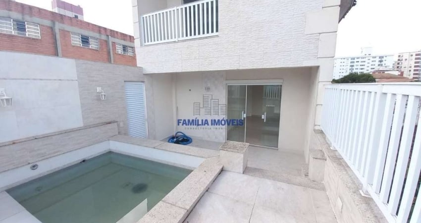 Casa em condomínio fechado com 4 quartos para alugar na Rua Nabuco de Araújo, --, Embaré, Santos