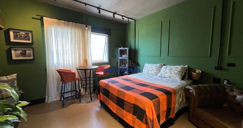 Flat com 1 quarto para alugar na Avenida Marechal Floriano Peixoto, --, Gonzaga, Santos