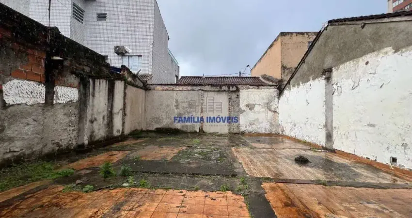 Terreno em condomínio fechado à venda na Rua Castro Alves, --, Embaré, Santos