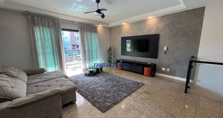 Casa em condomínio fechado com 4 quartos para alugar na Espírito Santo, --, Campo Grande, Santos
