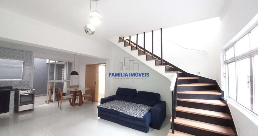 Casa em condomínio fechado com 2 quartos para alugar na Rua Professor Torres Homem, --, Embaré, Santos