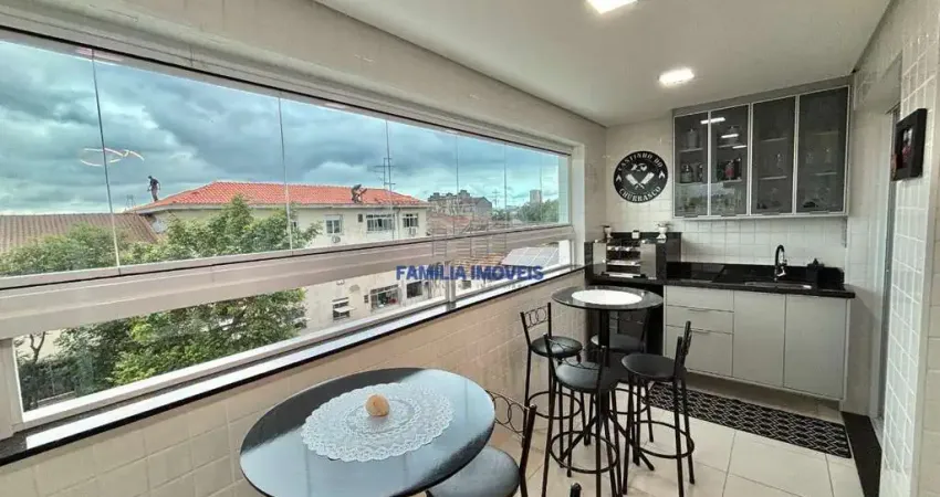 Apartamento com 2 quartos à venda na Rua João Guerra, --, Macuco, Santos