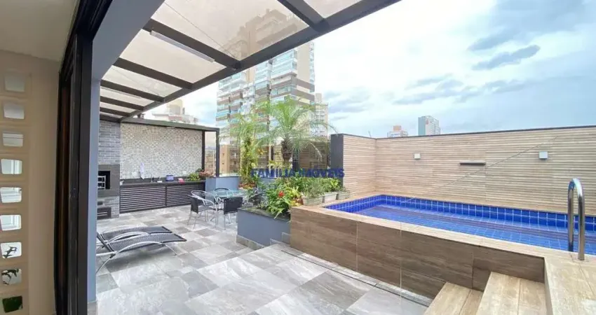 Cobertura com 3 quartos à venda na Rua Alagoas, --, Gonzaga, Santos