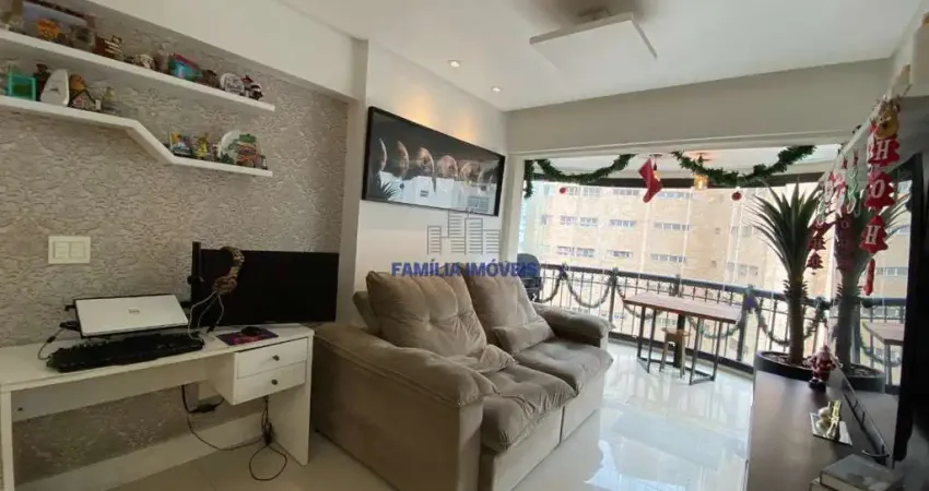 Apartamento com 2 quartos à venda na Avenida Senador Pinheiro Machado, --, Marapé, Santos