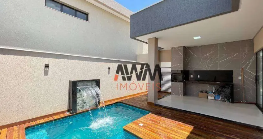 Casa com 3 suítes à venda, 158 m² por R$ 1.300.000 - Jardins Bolonha - Senador Canedo/GO