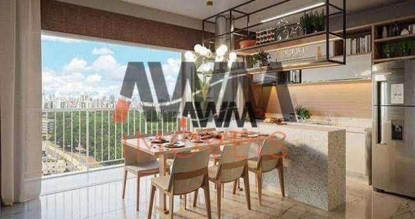 Apartamento 2 Q, sendo 1 suíte + Escaninho à venda, 61 m² por R$ 620000- Setor Bueno - Goiânia/GO