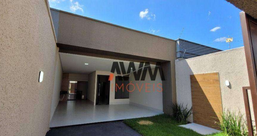 Casa com 3 quartos à venda, 131 m² por R$ 539.000 - Setor Três Marias - Goiânia/GO