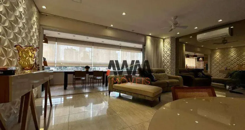 Apartamento Semi-Mobiliado, 3 suítes à venda, 140 m² por R$ 1.150.000 - Setor Bueno - Goiânia/GO