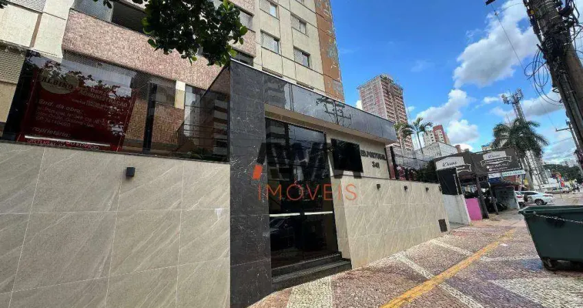 Apartamento com 3 quartos, sendo 1 suite, 86 m²- setor oeste - goiânia/go
