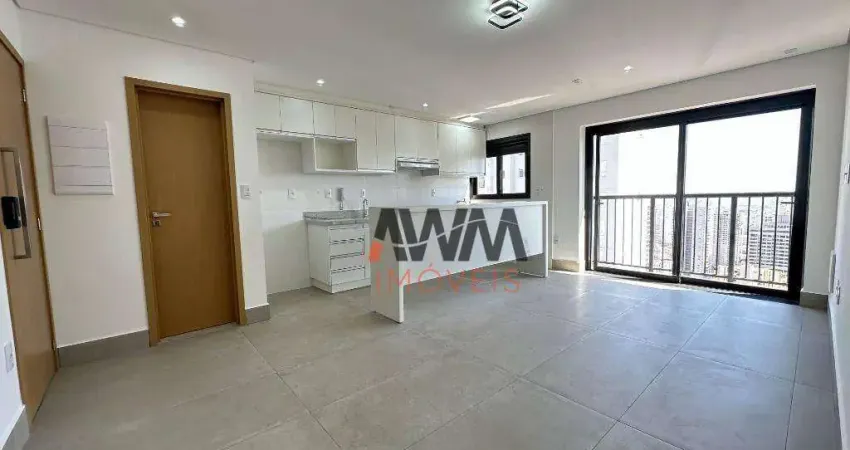 Apartamento com 2 suites, lavabo para alugar, 86 m²- Setor Bueno - Goiânia/GO