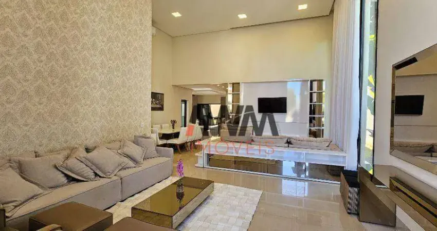 Linda casa térrea com 3 suítes à venda, 206 m² por R$ 2.350.000 - Jardins Madri - Goiânia/GO