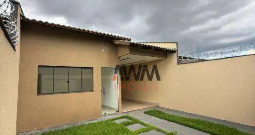 Casa com 3 quartos à venda, 98 m² por R$ 350.000 - Jardim Buriti Sereno - Aparecida de Goiânia/GO