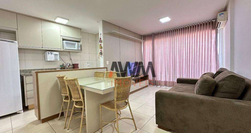 Apartamento mobiliado com 1 quarto privativo para alugar, 50 m²- Setor Oeste - Goiânia/GO