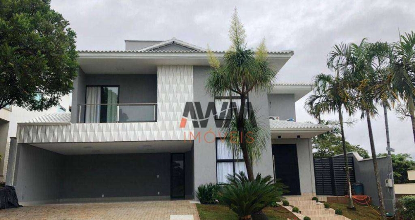 Sobrado com 3 suítes à venda, 310 m² por R$ 2.700.000 - Condomínio do Lago - Goiânia/GO