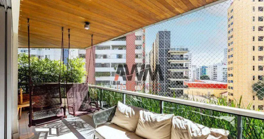 Apartamento 3 suítes à venda, 297 m² por r$ 1.540.000 - setor oeste - goiânia/go