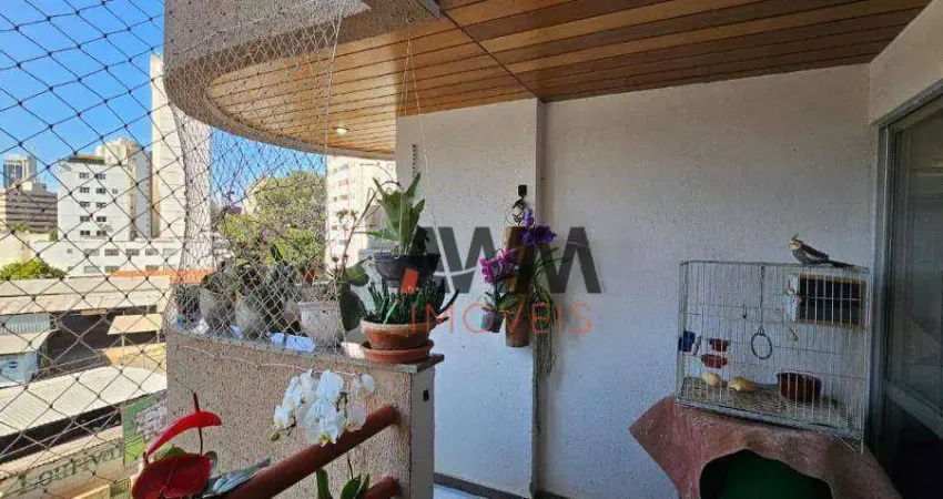 Apartamento com 4 quartos à venda, sendo 2 suites com 141 m² - setor central - goiânia/go