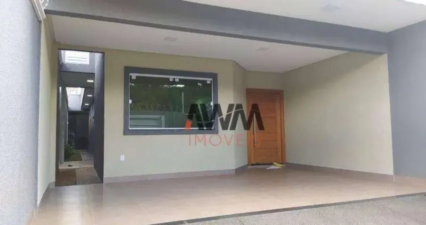 Casa com 3 suítes sendo 2 americanas à venda, 140 m² por r$ 580.000 - setor faiçalville - goiânia/go