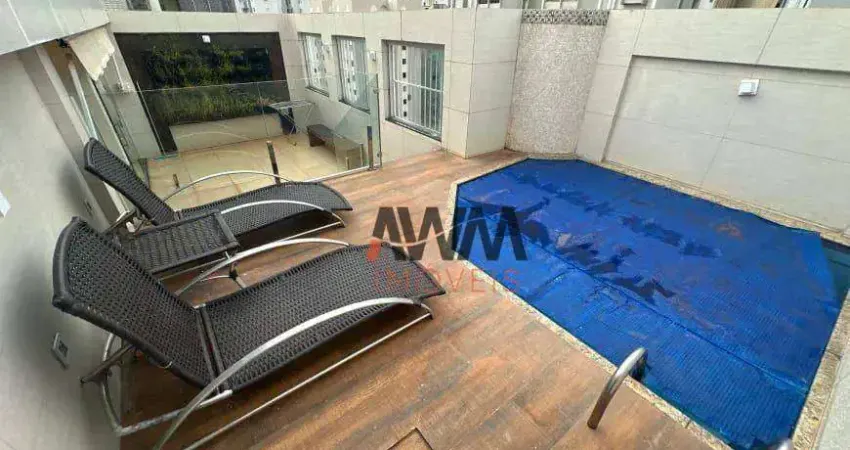 Cobertura 4 quartos à venda, 228 m² por r$ 1.190.000 - setor oeste - goiânia/go