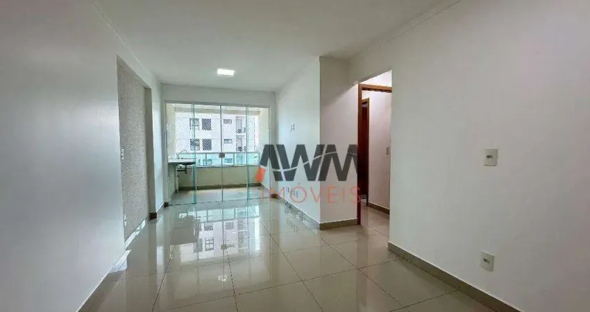 Apartamento com 2 quartos para alugar, 62 m² - setor bueno - goiânia/go